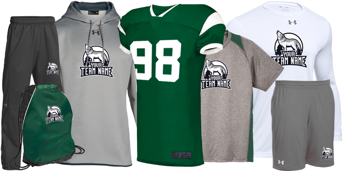 Create Custom Football Gear Fast