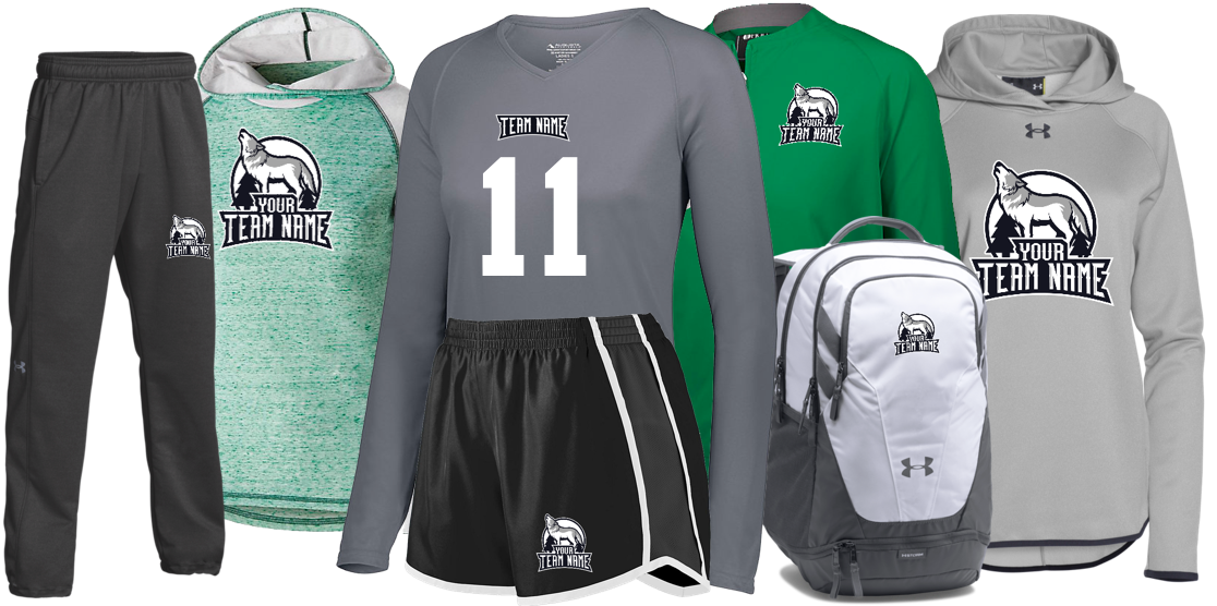 Create Custom Volleyball Gear Fast